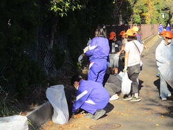 小中連携地域清掃