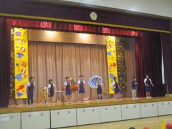 「わっしょい。」「祭りだ。」「わっしょい。」