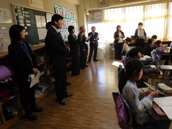 2024.12.17　千葉県教育庁葛南教育事務所・浦安市教育委員会の学校訪問