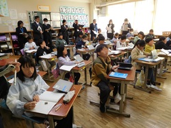 2024.12.17　千葉県教育庁葛南教育事務所・浦安市教育委員会の学校訪問