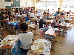 2025.01.09　3学期の給食が始まりました