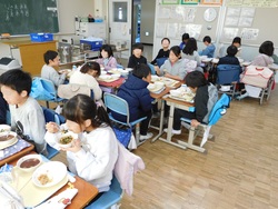 2025.01.09　3学期の給食が始まりました