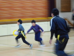 2025.01.20　タグラグビー練習風景