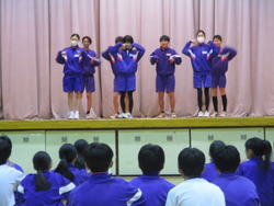 2年生のダンス発表会