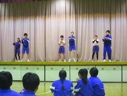 2年生のダンス発表会