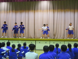 2年生のダンス発表会