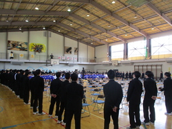 三年生を送る会
