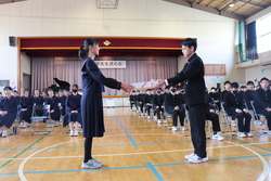 三年生を送る会