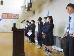 三年生を送る会