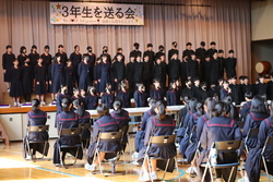 三年生を送る会