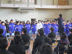 三年生を送る会