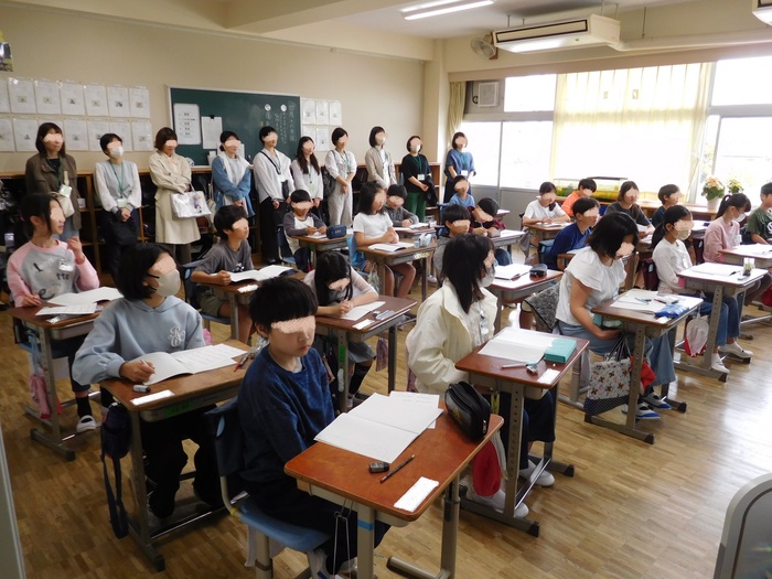 2025.04.18　授業参観、PTA活動