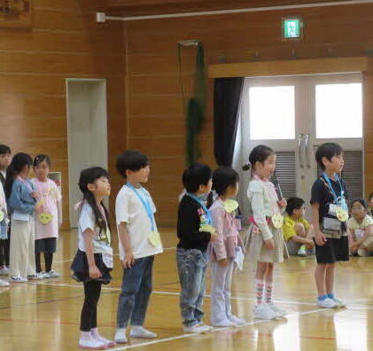 1年生のあいさつ