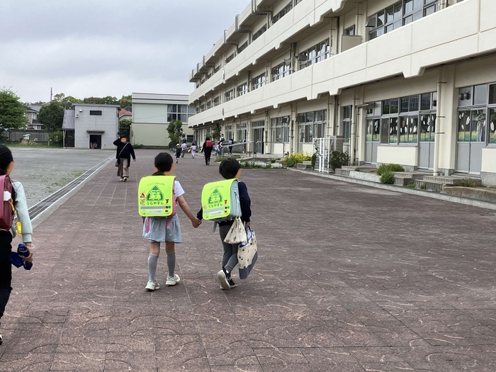2025.04.25　登校の様子