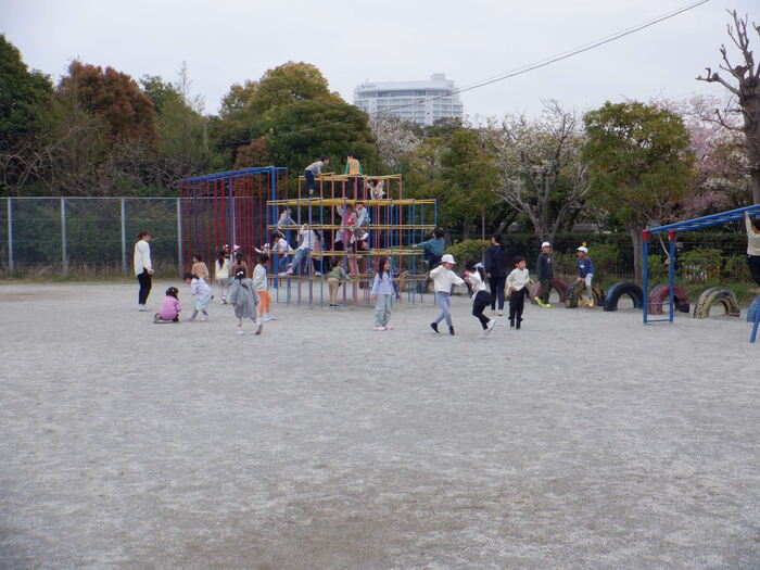 業間休み開始