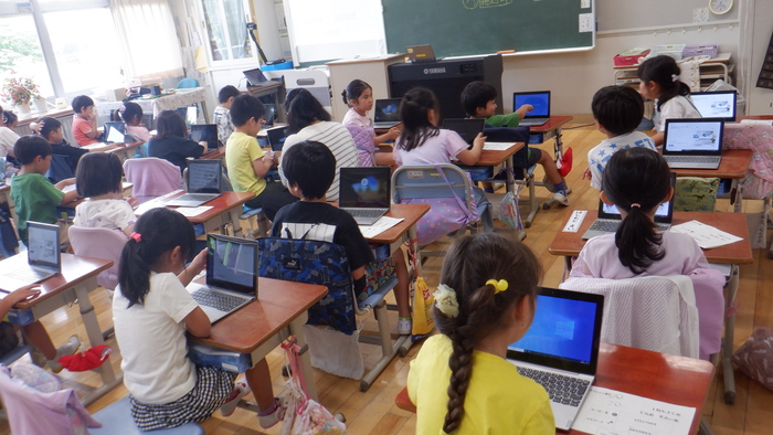 1年初めてのパスワード入力