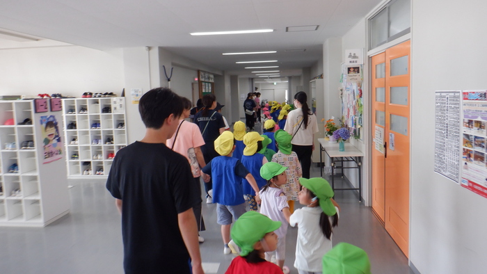 こども園ホタル見学