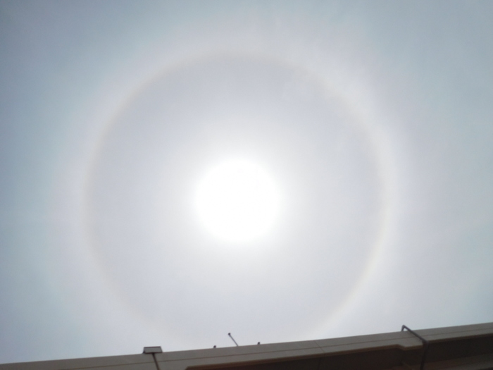2025.05.29　太陽の周りに虹