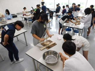 火起こし体験