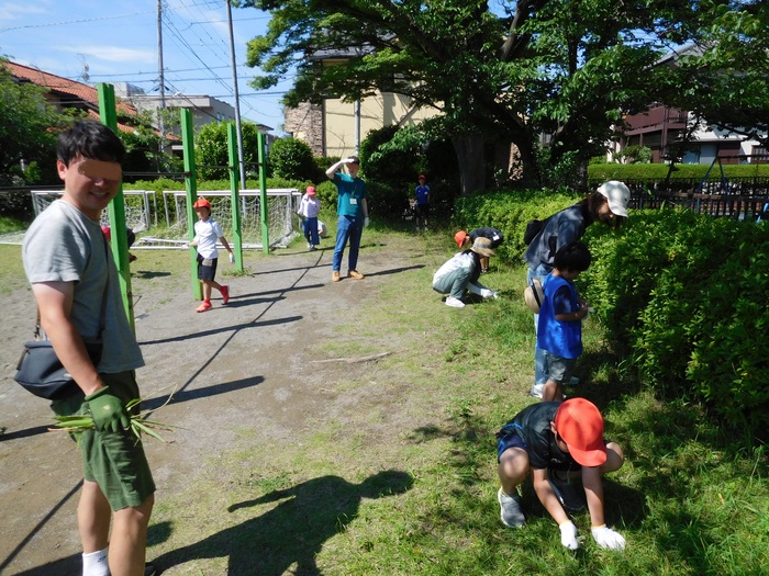 2025.06.16　親子除草作業