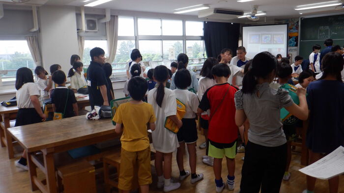 中学生とのコラボ授業1