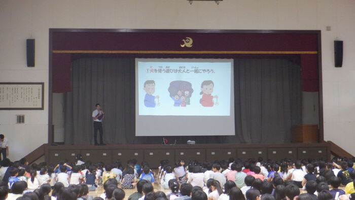 生徒指導主任からの話