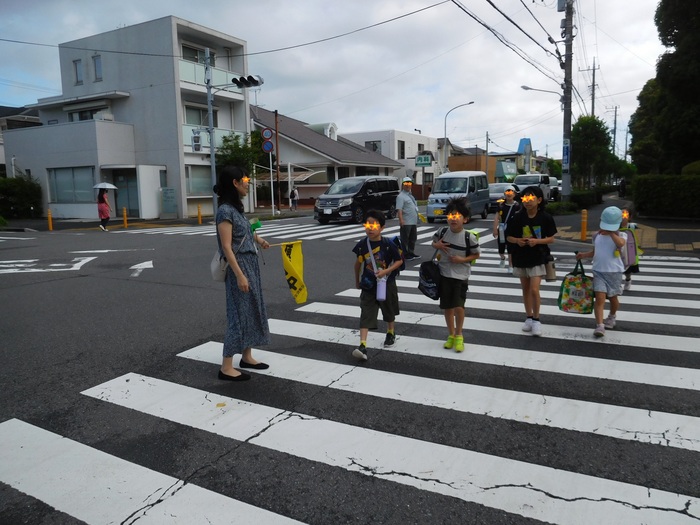 2025.07.17　登校風景