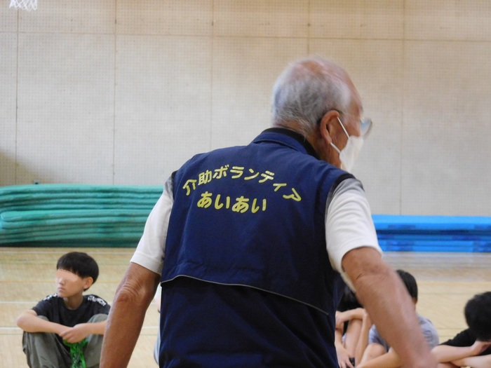 2025.07.17　4年生　白杖・車いす体験