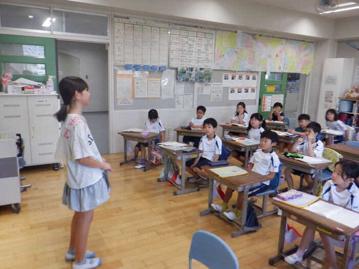 0926生活委員会あいさつ名札運動