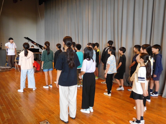 2025.09.18 6年生 合唱練習