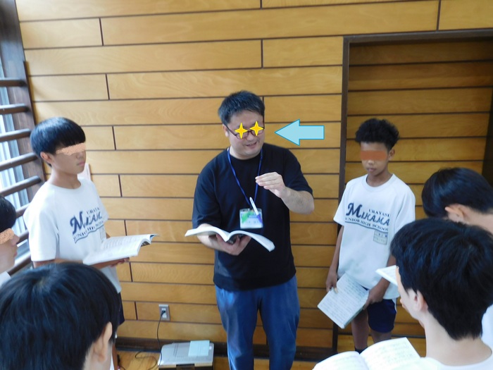 2025.09.19　6年生　美浜中学校の音楽授業を参観