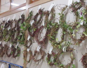 出来上がったリース