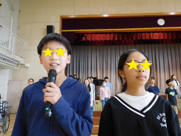 2025.10.08　6年　小中音楽会練習