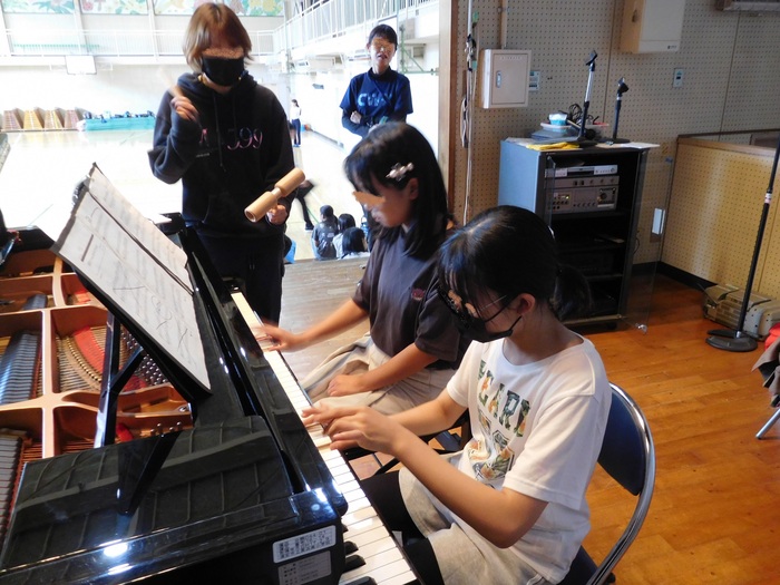 2025.10.08　6年　小中音楽会練習