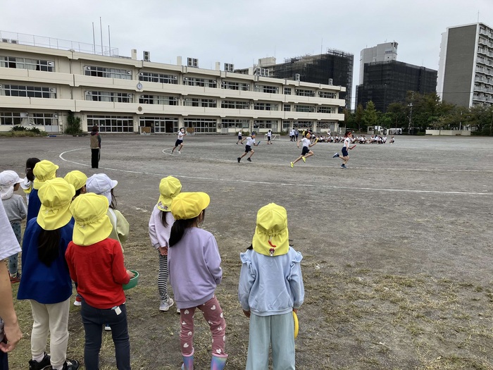 2025.10.20　こども園がリレー見学