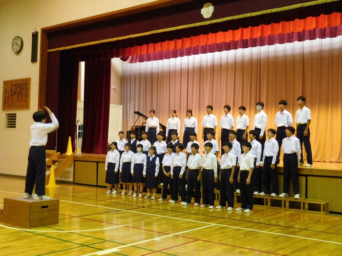2025.10.15　6年生美浜中学校合唱祭