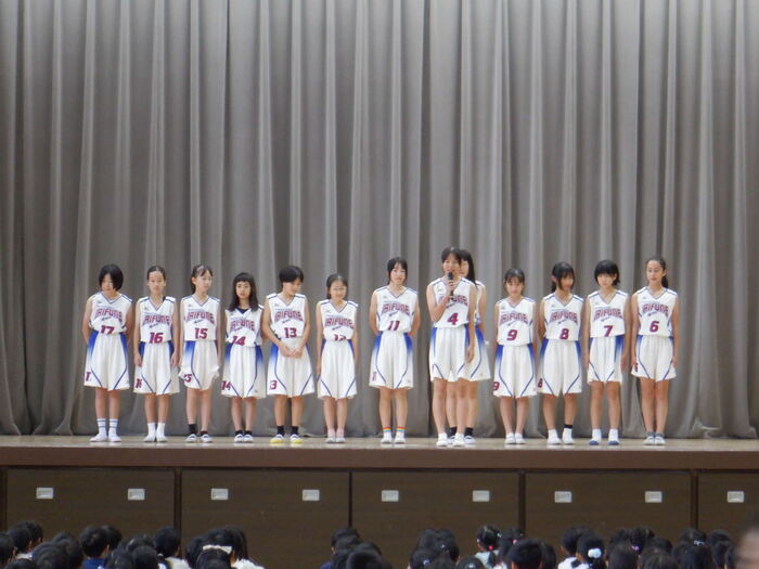 1107女子バスケットボール部