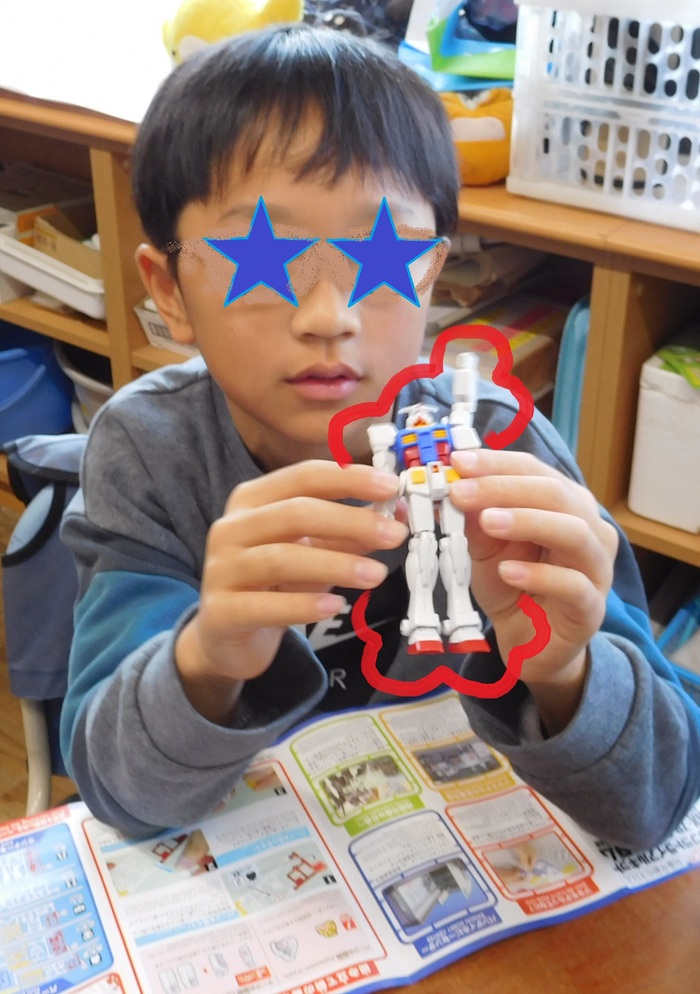 2025.11.20　5年生　ガンプラ作る！