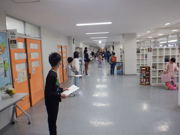 0119生活委員会　あいさつ運動