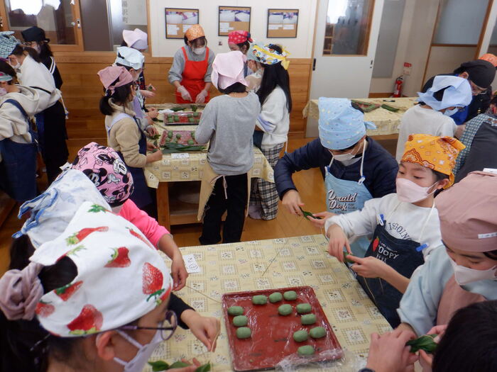 0128笹団子づくり