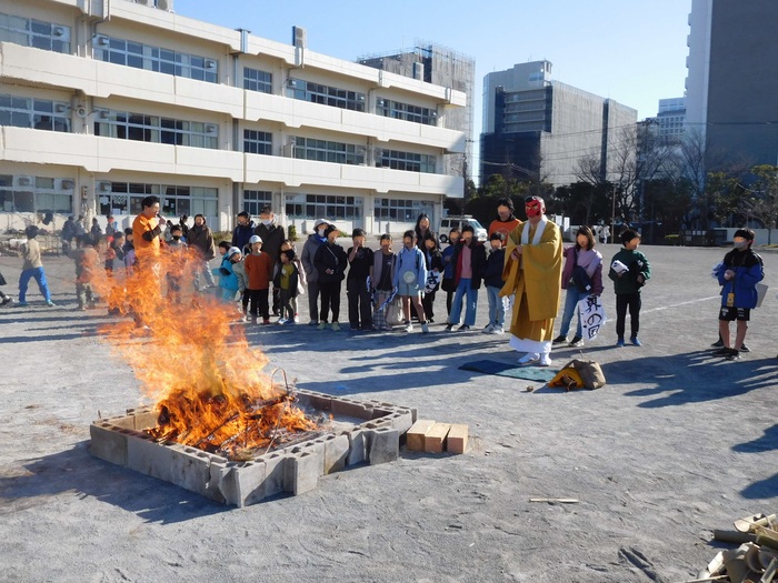 2026.01.10　美浜おやじの会　餅つき＆どんど焼き