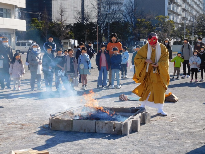 2026.01.10　美浜おやじの会　餅つき＆どんど焼き