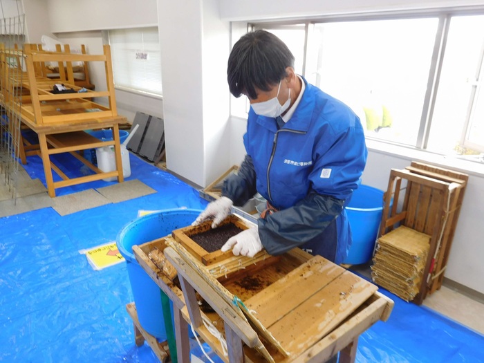 2026.01.28　4年生　海苔すき体験