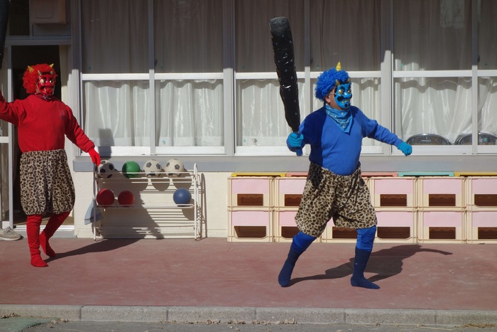 2026.02.03　美浜南認定こども園　豆まき