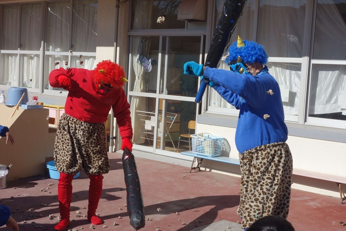 2026.02.03　美浜南認定こども園　豆まき