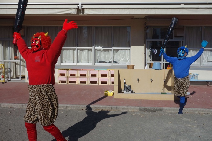 2026.02.03　美浜南認定こども園　豆まき