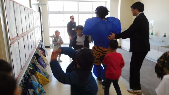 20260203　美浜南小に鬼が出た