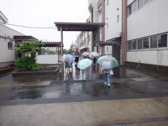 0501登校の様子