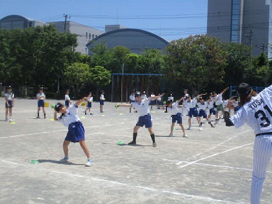 投げる練習2