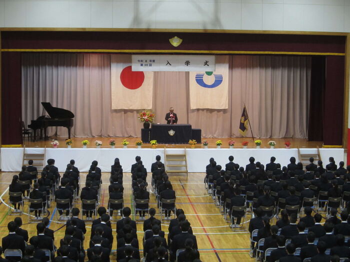 入学式の写真